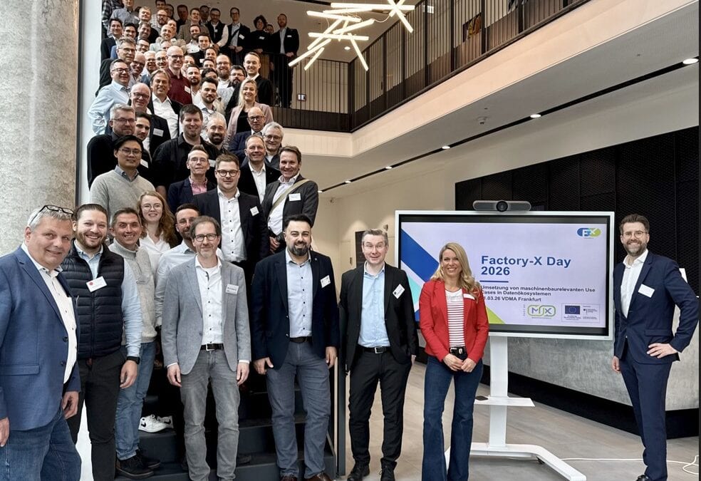 Factory-X Day 2026: Datenräume im Maschinenbau – von der Theorie in die Praxis