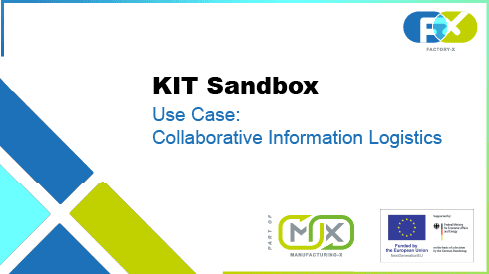 KIT Sandbox of Factory-X Use Case Collaborative Information Logistics